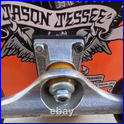 Santa Cruz Jason Jessee Complete Skateboard Orange/Black Wood Deck with Graphic