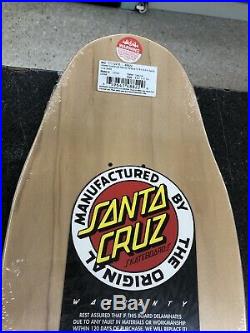 Santa Cruz Jason Jessee Guadalupe Natural Stain Reissue Skateboard Deck