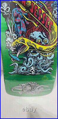 Santa Cruz Jason Jessee Metallic Green Neptune Reissue Skateboard Deck 10x31