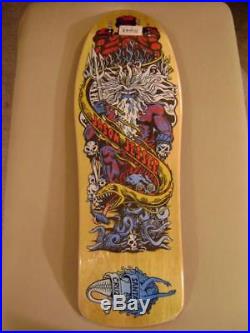 Santa Cruz Jason Jessee NEPTUNE 2 Skateboard YELLOW withYELLOW Serpent 2009