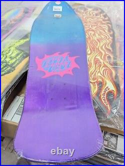 Santa Cruz Jason Jessee NEPTUNE Metallic re-issue skateboard deck