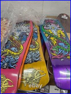 Santa Cruz Jason Jessee NEPTUNE Metallic re-issue skateboard deck