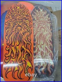 Santa Cruz Jason Jessee NEPTUNE Metallic re-issue skateboard deck