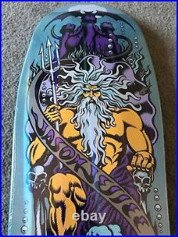 Santa Cruz Jason Jessee Neptune 30 Year Reissue Skateboard Deck Jim Phillips Bat