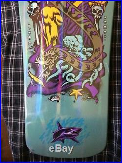 Santa Cruz Jason Jessee Neptune Aqua Prism Skateboard Deck