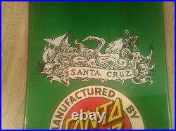 Santa Cruz Jason Jessee Neptune II Reissue Skateboard Deck Metallic Green