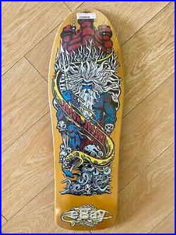 Santa Cruz Jason Jessee Neptune NEW Reissue Skateboard Deck Natural Stain