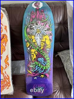 Santa Cruz Jason Jessee Neptune Purple Fade Reissue Skateboard Deck RARE