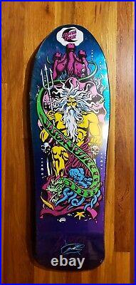 Santa Cruz Jason Jessee Neptune Purple Metallic Fade Reissue Skateboard Deck New