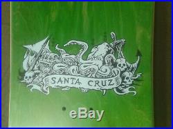 Santa Cruz Jason Jessee Neptune Reissue Skateboard Deck Rare Green