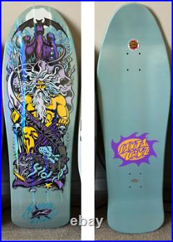 Santa Cruz Jason Jessee Neptune skateboard deck, PRISMATIC