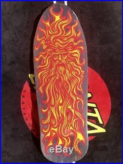 Santa Cruz Jason Jessee Sun God Navy Reissue Skateboard Deck