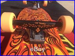 Santa Cruz Jason Jessee Sun God Orange Complete Skateboard Deck