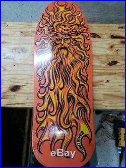 Santa Cruz Jason Jessee Sun God Orange Reissue 9.9 Skateboard Deck