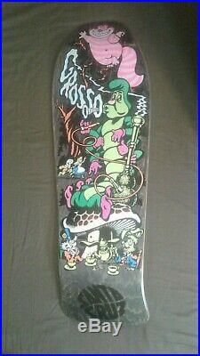 Santa Cruz Jeff Grosso Alice Cease & Desist #58/100 skateboard deck New