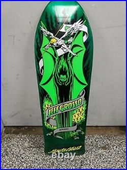 Santa Cruz Jeff Grosso Demon Green Skateboard Deck Reissue Rare