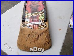 Santa Cruz Jeff Grosso Demon Skateboard Deck Original NOT Reissue