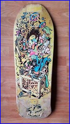 Santa Cruz Jeff Grosso Toy Box OG Vintage Skateboard