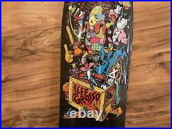 Santa Cruz Jeff Grosso Toy box Reissue Skateboard Deck New in torn shrink