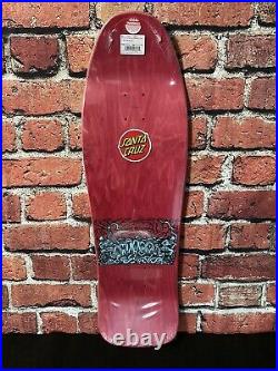 Santa Cruz Jeff Kendall Atomic Man Red Skateboard Deck Old School Not Hosoi Alva