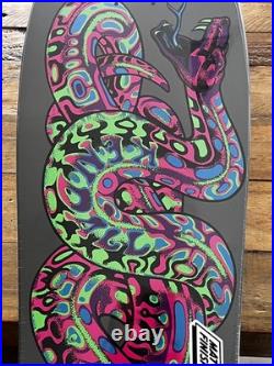Santa Cruz Jeff Kendall Black light Skateboard