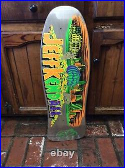 Santa Cruz Jeff Kendall End All Pumpkin 80's Reissue Skateboard Deck