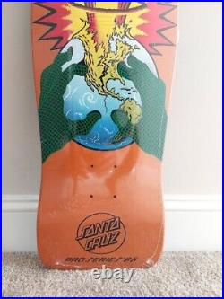 Santa Cruz Jeff Kendall End of the World Skateboard Deck fluorescent orange 2016