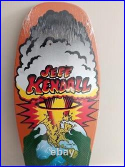 Santa Cruz Jeff Kendall End of the World Skateboard Deck fluorescent orange 2016