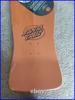 Santa Cruz Jeff Kendall End of the World Skateboard Deck fluorescent orange 2016