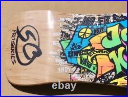 Santa Cruz Jeff Kendall Graffiti Reissue Skateboard Deck Rare