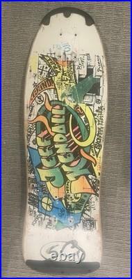 Santa Cruz Jeff Kendall Graffiti Skateboard Deck Original