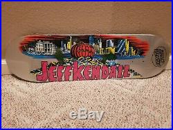 Santa Cruz Jeff Kendall Pumpkin Reissue Skateboard Deck # 3 Of Only 107 Made