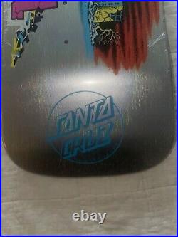 Santa Cruz Jeff Kendall Pumpkin Reissue Skateboard Deck Silver 2016/17