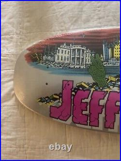 Santa Cruz Jeff Kendall Pumpkin Reissue Skateboard Deck Silver 2016/17