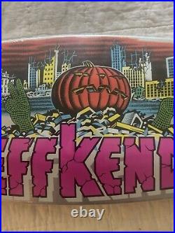 Santa Cruz Jeff Kendall Pumpkin Reissue Skateboard Deck Silver 2016/17