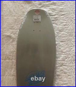 Santa Cruz Jeff Kendall Pumpkin Reissue Skateboard Deck Silver 2016/17