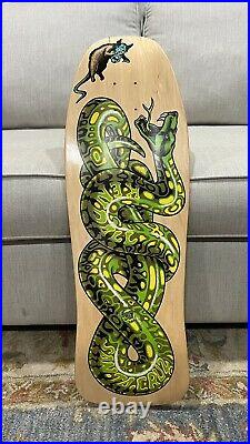 Santa Cruz Jeff Kendall Snake Natural Colorway Skateboard Deck
