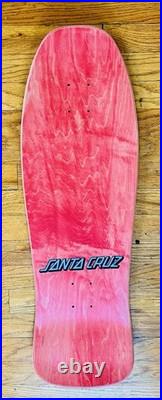 Santa Cruz Jeff Kendall Snake Re-Issue Old School Skateboard Deck Red
