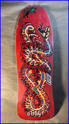 Santa Cruz Jeff Kendall Snake Reissue Skateboard Deck Jim Phillips Studio Art