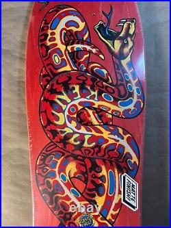 Santa Cruz Jeff Kendall Snake Reissue Skateboard Deck Jim Phillips Studio Art