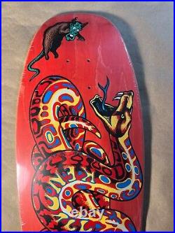 Santa Cruz Jeff Kendall Snake Reissue Skateboard Deck Jim Phillips Studio Art