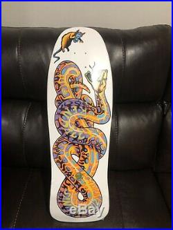Santa Cruz Jeff Kendall Snake Skateboard Deck Reissue New In Shrink