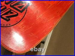 Santa Cruz Jeff kendall Pumpkin skateboard Old School Early Reissue Deck Rare