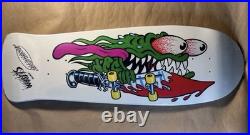 Santa Cruz Keith Meek Limited Slasher Reissue Skateboard Deck (with Signed Poster)