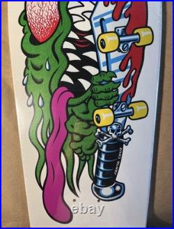 Santa Cruz Keith Meek Limited Slasher Reissue Skateboard Deck (with Signed Poster)