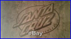 Santa Cruz Keith Meek SLASHER Reissue Skateboard Deck Rare Charcoal Stain #765