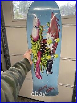 Santa Cruz Keith Meek Slasher Jason Edmiston Skateboard Deck New In Shrink Wrap