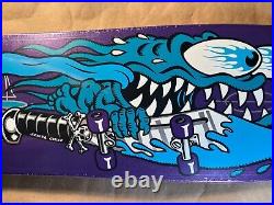 Santa Cruz Keith Meek Slasher Metallic Pin Stripe Reissue 9.23 Skateboard Deck