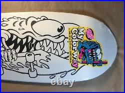 Santa Cruz Keith Meek Slasher My Colorway Reissue Skateboard Deck Jim Phillips