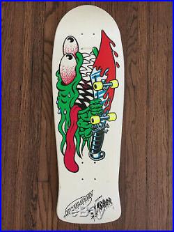 Santa Cruz Keith Meek Slasher Reissue Skateboard Deck 30 Year Anniversary